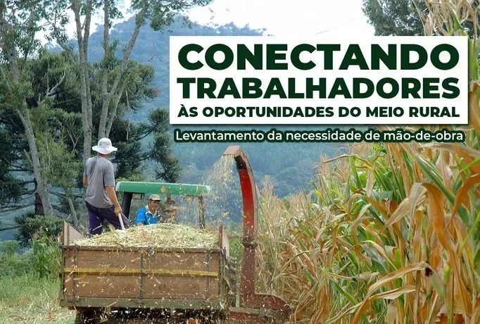 Oportunidades de trabalho no meio rural em SC