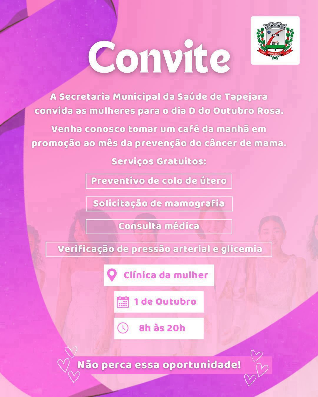 Outubro Rosa em Tapejara.