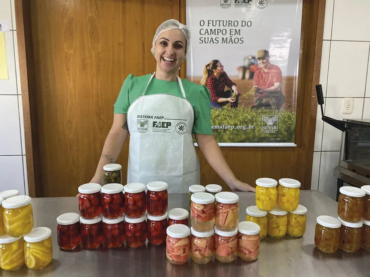 Curso do SENAR-PR inspira marca de doces e conservas