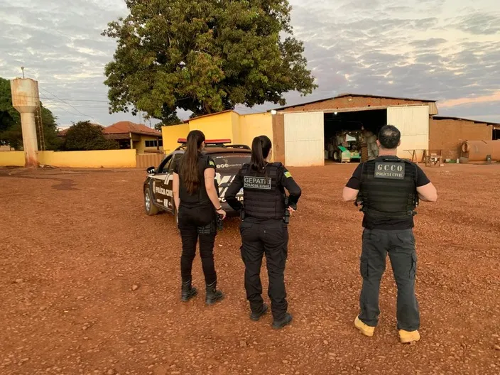 Fazendeiro financiava organização criminosa especializada em furto de defensivos