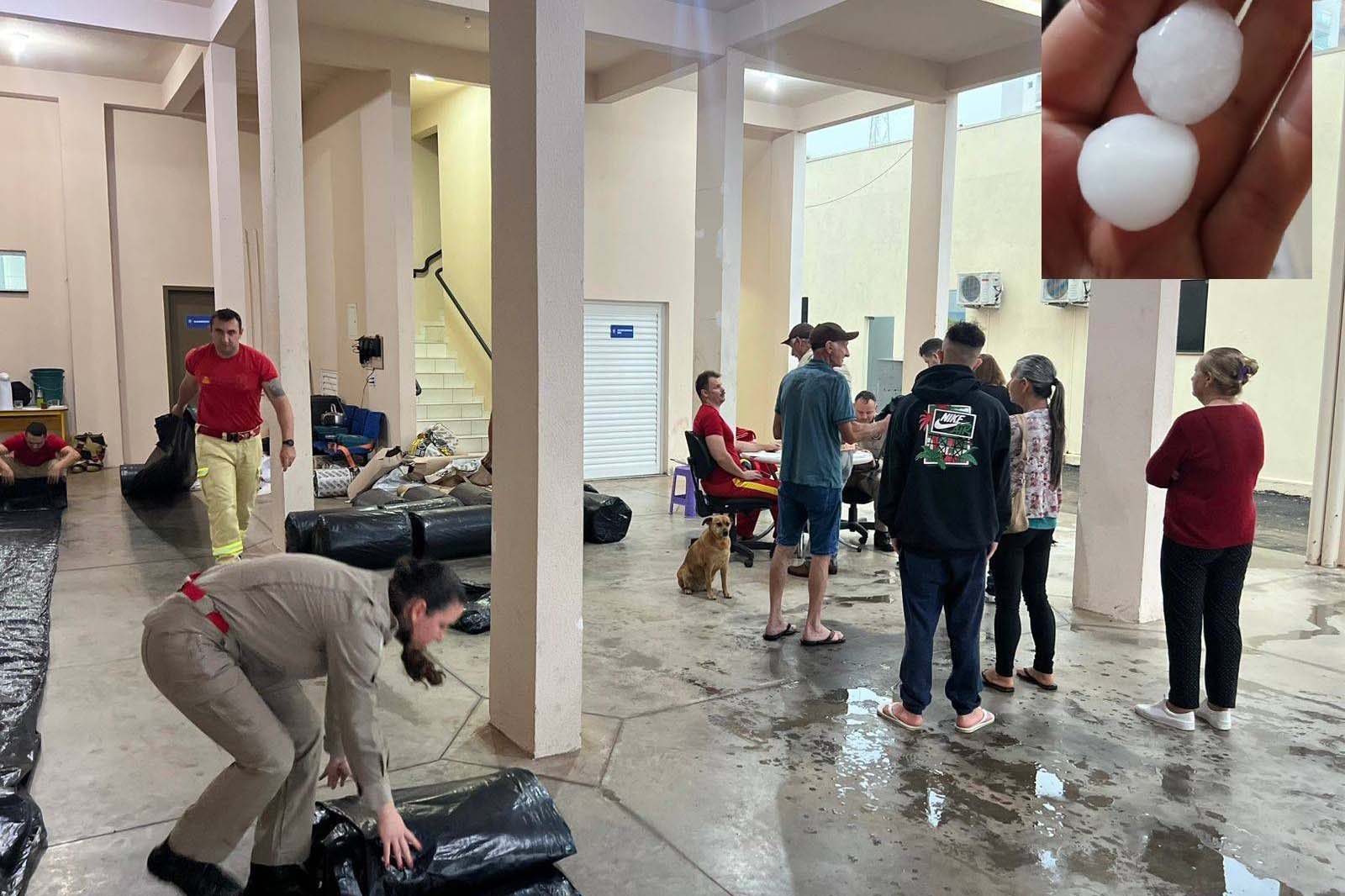Chuvas: Defesa Civil enviará ajuda humanitária para Dois Vizinhos, no Sudoest